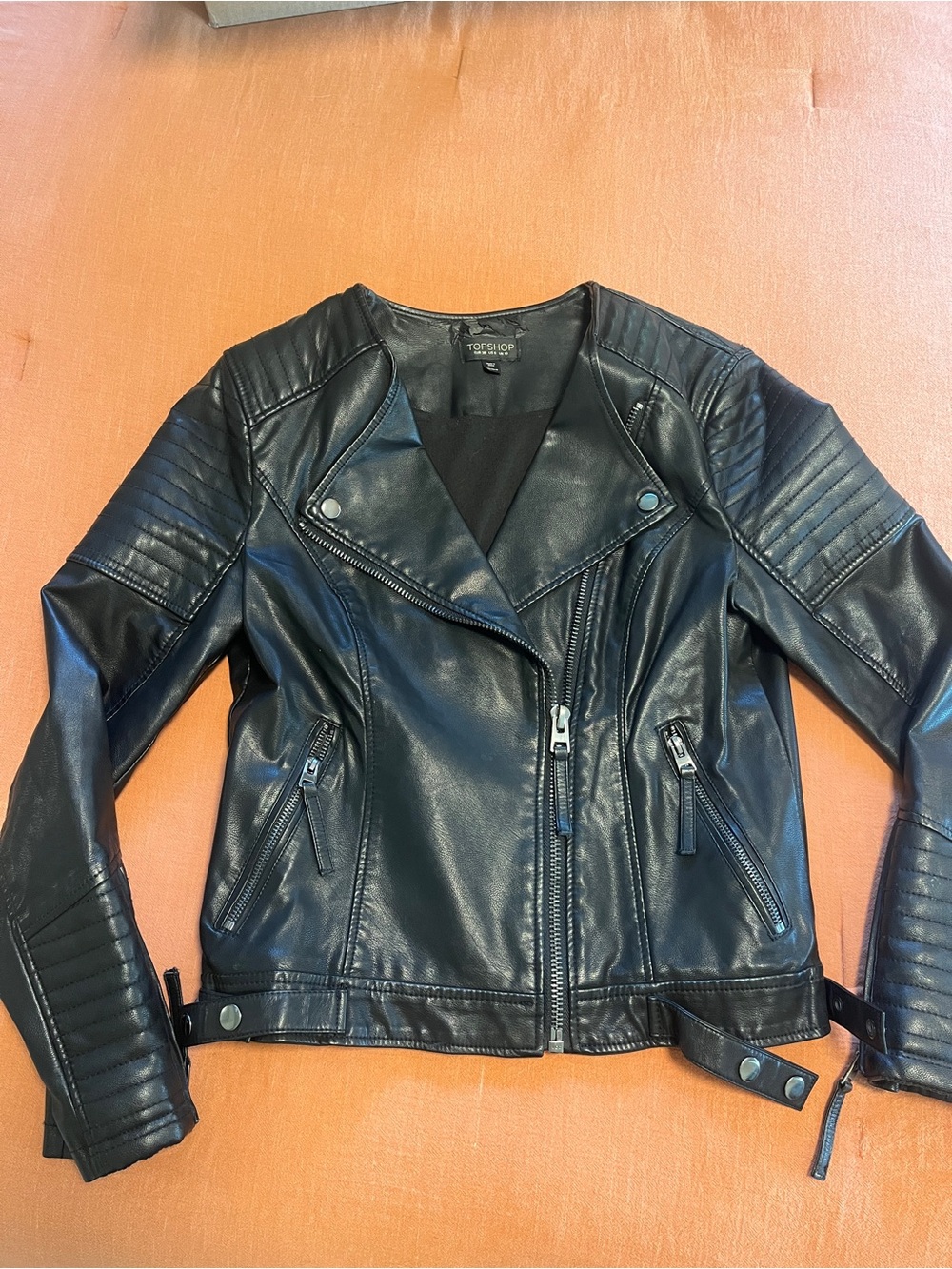 Faux Leather Jacket